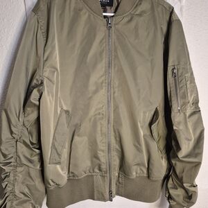 PacSun Khaki Bomber Jacket